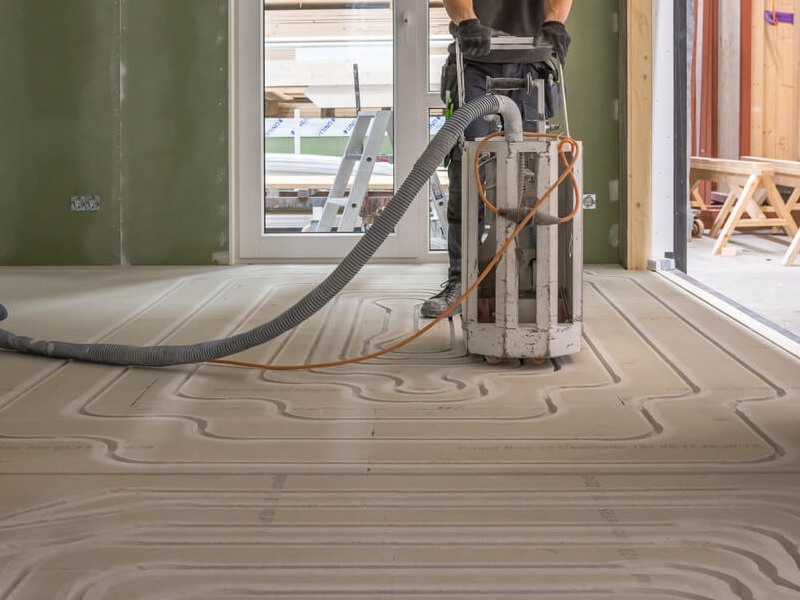 Wij ontzorgen u van A tot Z met een vloerverwarming inclusief leggen in De Wijk. Vloerverwarming dat wordt gefreesd in de grond